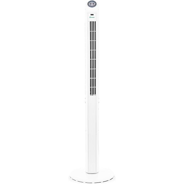 Dimplex Xpelair XPP Mont Blanc Tower Cooling Fan, Desktop or Floor Standing  Tower Fan, Quiet Air Cooler, Tall Compact Column Unit for Home or Office,  with LED Display, Timer u0026 Remote Control –
