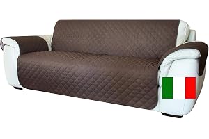 Moonange - Sofföverdrag för 4-sits - Sofföverdrag med armstöd - Sittbredd 200 cm - Vattentätt - Vändbart - Halkfritt - Fläckt