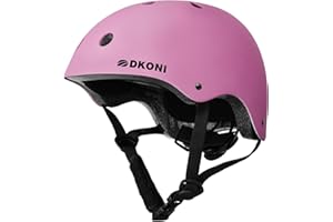 DKONI Fahrradhelm Helm Kinder, verstellbar und für mehrere Sportarten geeignet, von Kleinkind bis Jugend, 3 Größen