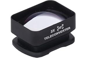YCTZE 2X Zoom Objektiv für Tasche 3 High Definition Langstreckenfotografie Bequem und Tragbar, Kompatibel mit -Tasche 3 Magnetische Anhang