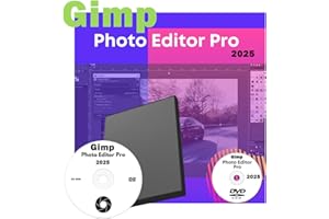 GENERIC Photo Editor Pro 2025 – GIMP Powerful Image Editing Software for PC or Mac – Create, Retouch & Enhance Photos – Easy-to-Use Compatible with Adobe Photoshop – Lifetime Opensource License