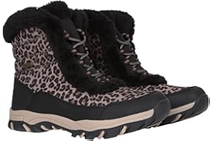 Mountain Warehouse Ohio Short Womens Thermal Snow Boots - Snow Proof, IsoDry, Faux Fur & Thermal Tested -20 °C Ladies Shoes - Best for Winter, Skiing, Winter Sports