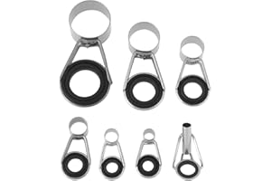 YINETTECH Kit Di Riparazione Per Punte Di Guida Per Canne Da Pesca Da 7 Pezzi 4 5 6 8 11 15 20 Mm Per Accessori Per Canne Da Pesca In Mare