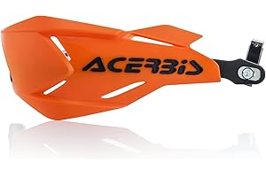 Acerbis Mixte X-factory X Factory Prot ge mains, Orange / noir, Taille unique EU