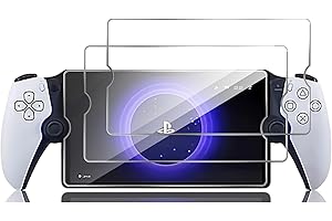 GIOPUEY [2 Stück Panzer Schutz Glas Kompatibel mit PlayStation Portal/PS Portal, Glas mit hoher Durchlässigkeit, Kratzfest, Kompatible Hülle, ölbeständig, Schutzfolie