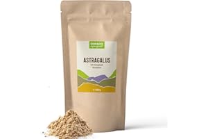 ‎DORADO SUPERFOODS Astragalus Pulver 1000 g – Tragantwurzel (Astragalus membranaceus) in Rohkostqualität, hochwertiges Pflanzenpulver, vegan & ohne Zusätze - Dorado Superfoods®
