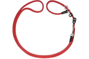 Hunter Smycz Freestyle Retriever, średnica 10 mm x długość 260 cm, czerwona
