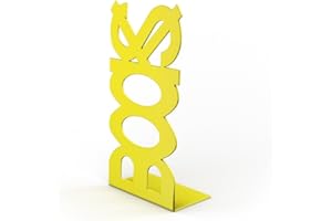 JUSNOVA Bolis Italia Fermlibro Ebook Giallo, Acciaio