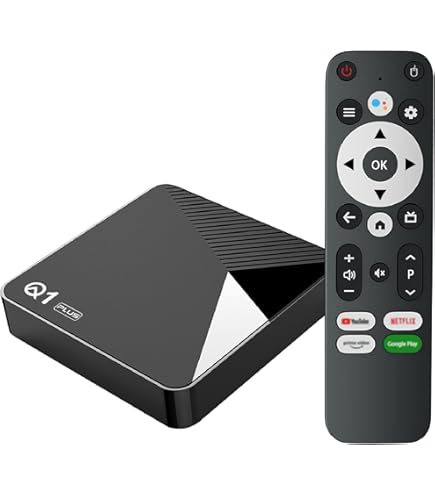 Kinhank Android 14.0 TV Box, G1 Smart TV Box, Compatible with