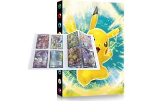 LARIAU Raccoglitore carte 4 tasche, Album di carte, Porta carte, Album per giochi di carte collezionabili Capacità 240 card (PO04)