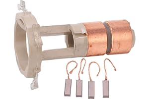 ‎BEDIFFER Lichtmaschinenbürsten-Set, 230090 Generator-Schleifring, Alternator-Messing-Schleifring-Ersatz für Valeo