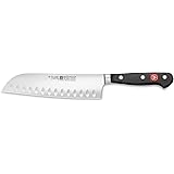 Wusthof Santoku Knife, Black, 17 cm