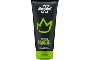 King of Shaves Gel da barba rinfrescante Aloe+Tea tree 175ml