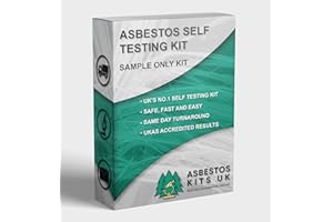 Asbestos Home Testing/Sampling Kit UK (6X Samples) Same Day Results from UKAS Accredited Laboratory – Sample Analysis/Test Only - Asbestos Kits UK Ltd