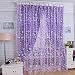 1M*2M Floral Pattern Offset Blinds Window Screen Ready Made Curtains Homeware & Furniture (Purple)
