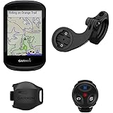 Garmin Edge 830 Mountain Bike Bundle, Performance Touchscreen GPS Ciclismo/Bike Computer con mappatura, monitoraggio dinamico