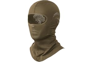 Mulor Pasamontañas Máscara Integral Forro de Casco para Moto Ciclismo Esquí Máscara para Hombre Mujer Transpirable