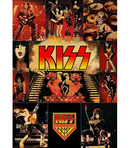 Kiss Poster Destroyer Album Cover Rock Band Vintage Posters for