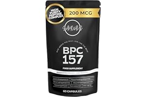 SAMUAL'S BPC 157 Capsules 200mcg per Serving - Muscle Recovery and Tissue Repair, BPC-157 Oral Peptides Amino Acid Supplement, Supports Muscle Growth and Gut Health