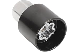 DEFIYEAR Anti Theft Locking Wheel Nut Key 198, Anti-Theft Bolt Key Sleeve Replacement for Vauxhall Corsa Opel Vectra Merivia Zafir Saab GM Adam