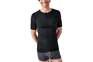 Damart T-Shirt Manches Courtes Maille Classique Thermolac Haut Thermique Homme