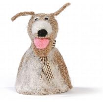 Niedlicher Eierwärmer Aus Filz – Maus Mit Schleifchen, Ca. 12 Cm Hoch – Süße Tischdeko