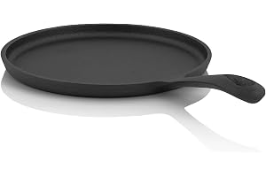 BBQ-Toro Pannkakspanna i gjutjärn – Ø 19 cm – rund – pannkakepanna – pannkaka stekpanna – palatjamkapanna – äggpanna, tortill