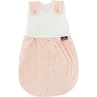 Träumeland Ganzjahresschlafsack LIEBMICH – Größe 68/74, Tencel, Mit Belüftung, Blau