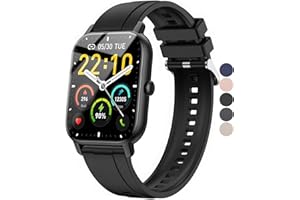 GENERIC OUTPUTBT 22mm Watch Strap for Nerunsa/ZOSKVEE/Popglory P66D Replacement Band for Donerton/VKROBAG T50S IDW19/IDW16/IDW13/LW51/LW83/Fitpolo/Yoever/ENOMIR/TOOBUR/aeac/gy1/KALINCO Silicone Women Men