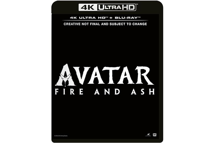 Avatar: Fire and Ash 4K Ultra HD Bonus disc