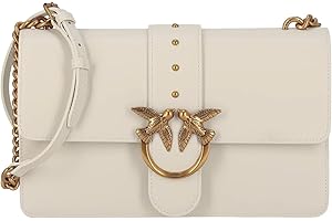 Pinko Love One Classic Cl Vitello Se, torebka damska, czarna, jeden rozmiar