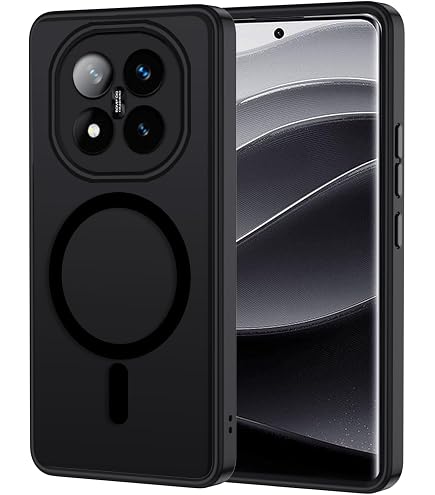 Yojiong Handyhülle Für Xiaomi Redmi Note 14 Pro 4G – Carbon-Textur, Hybrid-Schutz – Schwarz