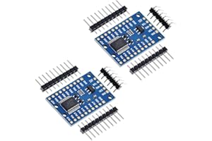Hailege 2pcs PCF8575 IO Expansion Board 16 Bits SMBus I/O Ports IIC I2C 16 IO Ports I/O Extension Shield