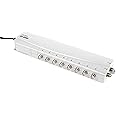 TV & Radio Signal Booster Aerial Amplifier, Labgear 8 Way Mains Powered Signal Distribution Amplifier with F-Type Connections, Professional Booster with IR Bypass