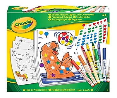 Crayola - 04-6801-E-000 - Jeux de gommettes