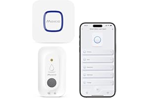 MAXCIO Detektor wycieku wody Wi-Fi (czujnik i bramka)