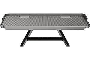 JXMTSPW TV Top Screen Shelf Adjustable Monitor Top Mounting Bracket Adjustable Cable Box Mount Shelf Media Boxes, Game Console, Route, Remote Controls, Solid Platform Storage Bracket - Grey