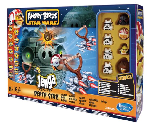 Imagen 1 de Angry Birds Juegos Infantiles Hasbro Star Wars Jenga la Estrella de la Muerte A2845E24