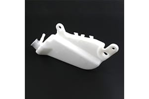 KONERSTONE Radiator Water Coolant Reservoir Tank for Yamaha YZF R1 2002 2003 Motorcycle Replacement Accessories Parts Bottle w/Cap Radiator Overflow Expansion White YZF-R1 02 03
