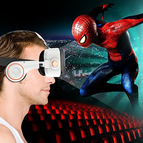 VOX VR BE gafas de realidad virtual Headset gafas 3D con el auricular de 4 0 a 6 2 pulgadas de tel  fonos inteligentes