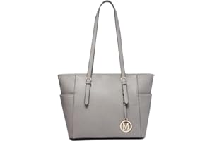 Miss Lulu Tote Bag for Women Handbag Bag Ladies PU Leather Shoulder Top Handle Bag