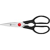 ZWILLING Twin L Multi-Purpose Scissors, 20 cm, Special Stainless Steel | Right and Left Handed, Ergonomic Handle, Screw Cap O