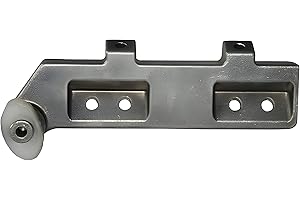 Originale Palier à axe Roulement à Goujons Coulissant Droite Roto | pour les Fenêtres de Toit Roto en Plastique des séries WDF 73 et R7 | Gris