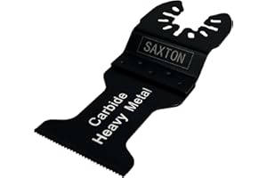 SAXTON BLADES QF35HM Saxton Heavy Metal Blade Dewalt Wolf Stanley Worx F30 Erbauer Oscillating Multitools