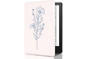 CoBak Custodia per Amazon Kindle Paperwhite 6,8" - Compatibile con dispositivi di 11a generazione (versione 2021), Cover protettiva sottile, Cover con chiusura magnetica Auto Wake/Sleep, Nero