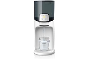 Baby Brezza - Instant Warmer - Scaldabiberon intelligente - Prepara e distribuisce immediatamente l'acqua calda dal biberon alla temperatura perfetta, Bianco