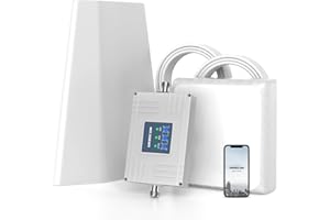 ‎ORBOCOM ORBOCOM Handy-Signal-Verstärker 4G 3G Band 1/8/20 Für Home Office GSM-Verstärker Einstellbare Verstärkung 70dB Handy-Signal-Repeater Unterstützt O2, T-Mobile, und E-Plus