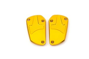 FXCNC RACING Motorcycle Master Cylinder Front Brake Clutch Fuel Reservoir Cover Tank Cap for SHIVER/GT 07-16,DORSODURO 750 08-16, Dorsoduro 900 2017-2018, Moto Guzzi MGX21 16-17,CALIFORNIA Custom 14-17