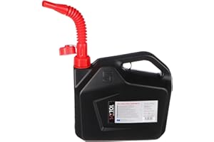 SIXTOL MECHANIC FUEL CANISTER 5L | Kunststoffkanister für Kraftstoffe | UN-zertifiziert | Flexibler Ausgießer | Benzinkanister | Reservekanister