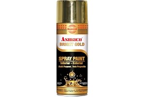 Asmaco Spray Paint Bright Gold